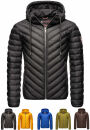 Navahoo Fey-Tun leichte Herren Steppjacke mit Kapuze und...