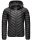 Navahoo Fey-Tun leichte Herren Steppjacke mit Kapuze und Stehkragen B837 Schwarz-Gr.L