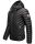 Navahoo Fey-Tun leichte Herren Steppjacke mit Kapuze und Stehkragen B837 Schwarz-Gr.XXL