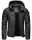 Navahoo Fey-Tun leichte Herren Steppjacke mit Kapuze und Stehkragen B837 Schwarz-Gr.XXL