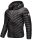 Navahoo Fey-Tun leichte Herren Steppjacke mit Kapuze und Stehkragen B837 Schwarz-Gr.3XL