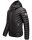 Navahoo Fey-Tun leichte Herren Steppjacke mit Kapuze und Stehkragen B837 Schwarz-Gr.3XL