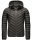 Navahoo Fey-Tun leichte Herren Steppjacke mit Kapuze und Stehkragen B837 Anthrazit-Gr.S