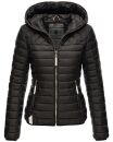 Navahoo Ich Bin Hübsch leichte Damen Steppjacke B838 Schwarz Größe XS - Gr. 34