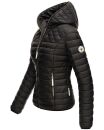 Navahoo Ich Bin Hübsch leichte Damen Steppjacke B838 Schwarz Größe XS - Gr. 34