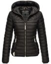 Navahoo Ich Bin Hübsch leichte Damen Steppjacke B838 Schwarz Größe XXL - Gr. 44