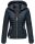 Navahoo Ich Bin Hübsch leichte Damen Steppjacke B838 Navy Größe M - Gr. 38