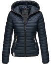 Navahoo Ich Bin Hübsch leichte Damen Steppjacke B838 Navy Größe L - Gr. 40