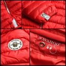 Navahoo Ich Bin Hübsch leichte Damen Steppjacke B838 Navy Größe XL - Gr. 42