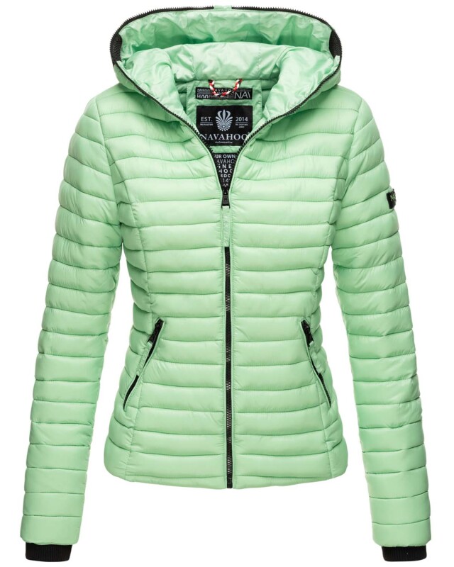 Navahoo Damen Jacke Steppjacke Übergangsjacke gesteppt...