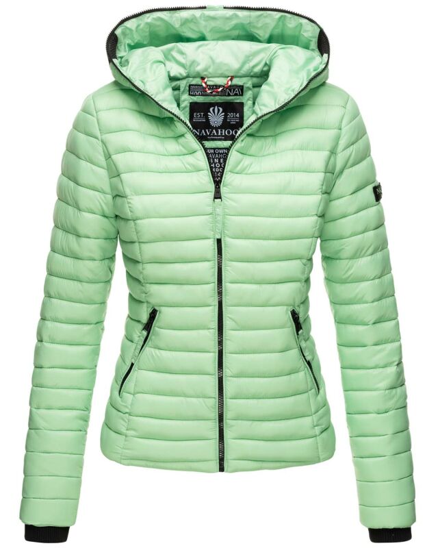 Navahoo Damen Jacke Steppjacke Übergangsjacke gesteppt...
