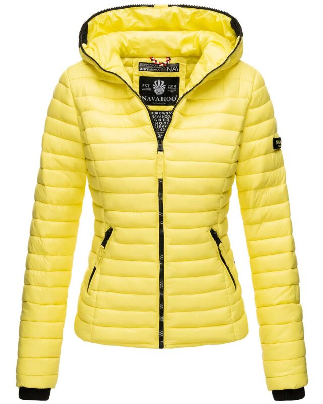 Navahoo Damen Jacke Steppjacke Übergangsjacke gesteppt...