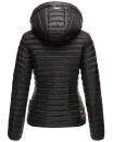 Marikoo Löwenbaby leichte Damen Steppjacke B839 Schwarz Größe L - Gr. 40