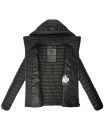 Marikoo Löwenbaby leichte Damen Steppjacke B839 Schwarz Größe L - Gr. 40
