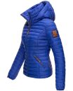 Marikoo Löwenbaby leichte Damen Steppjacke B839 Blau Größe XS - Gr. 34