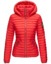 Marikoo Löwenbaby leichte Damen Steppjacke B839 Rot Größe M - Gr. 38