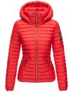 Marikoo Löwenbaby leichte Damen Steppjacke B839 Rot Größe L - Gr. 40
