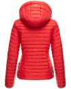 Marikoo Löwenbaby leichte Damen Steppjacke B839 Rot Größe L - Gr. 40