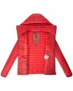 Marikoo Löwenbaby leichte Damen Steppjacke B839 Rot Größe L - Gr. 40