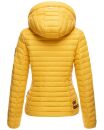 Marikoo Löwenbaby leichte Damen Steppjacke B839 Gelb Größe XS - Gr. 34