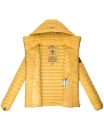 Marikoo Löwenbaby leichte Damen Steppjacke B839 Gelb Größe XS - Gr. 34