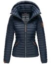 Marikoo Löwenbaby leichte Damen Steppjacke B839 Navy Größe M - Gr. 38