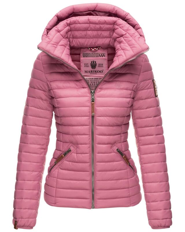 Marikoo Löwenbaby leichte Damen Steppjacke B839 Altrosa Größe M - Gr. 38