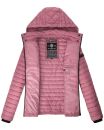 Marikoo Samtpfote leichte Damen Steppjacke B600 Altrosa Größe S - Gr. 36