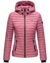 Marikoo Samtpfote leichte Damen Steppjacke B600 Altrosa Größe M - Gr. 38