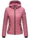 Marikoo Samtpfote leichte Damen Steppjacke B600 Altrosa Größe L - Gr. 40