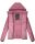 Marikoo Samtpfote leichte Damen Steppjacke B600 Altrosa Größe L - Gr. 40