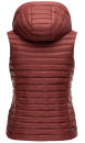 Navahoo Shadaa leichte Damen Stepp Weste B696 Bordeaux Größe XL - Gr. 42