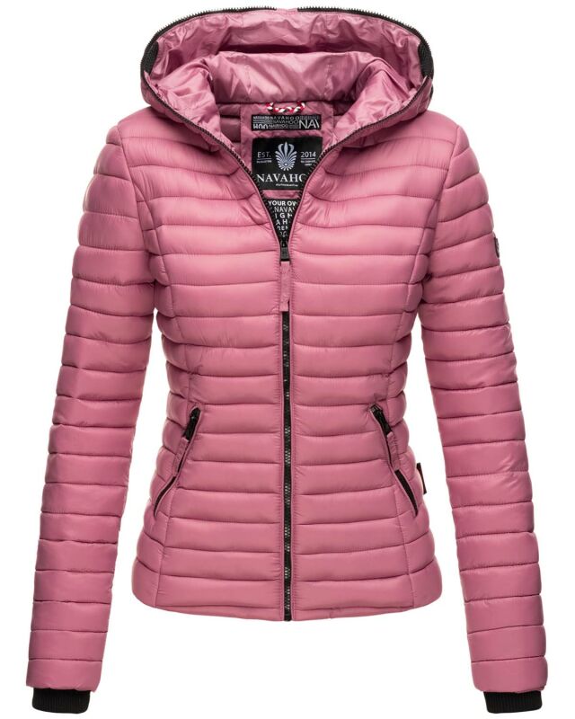Navahoo Damen Jacke Steppjacke Übergangsjacke gesteppt...