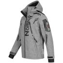 Geographical Norway Talentueux Herren Jacke Hellgrau Größe XL - Gr. XL