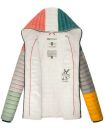 Navahoo Multikulti leichte Colour Blocking Damen Steppjacke B841 Dark 2 Größe XS - Gr. 34