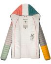 Navahoo Multikulti leichte Colour Blocking Damen Steppjacke B841 Dark 2 Größe XXL - Gr. 44