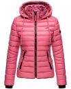 Navahoo Lulana Damen Steppjacke Übergangsjacke B650 Berry Größe XS - Gr. 34