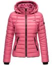 Navahoo Lulana Damen Steppjacke Übergangsjacke B650 Berry Größe M - Gr. 38