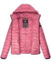 Navahoo Lulana Damen Steppjacke Übergangsjacke B650 Berry Größe XL - Gr. 42