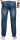 Alessandro Salvarini Herren Jeans Blau Gerades Bein O-212 W38 L32 - 38/32