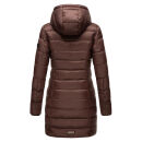 Marikoo Abendsternchen Damen Winter Jacke gesteppt B603 Schoko-Größe S - Gr. 36