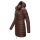 Marikoo Abendsternchen Damen Winter Jacke gesteppt B603 Schoko-Größe S - Gr. 36
