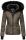 Navahoo Damen Winter Jacke warm gefüttert Teddyfell B361 Anthrazit Größe M - Gr. 38
