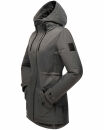 Navahoo Avrille Damen Wintejacke Parka gefüttert mit Kapuze B834 Anthrazit-Gr.S