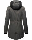 Navahoo Avrille Damen Wintejacke Parka gefüttert mit Kapuze B834 Anthrazit-Gr.S