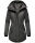 Navahoo Avrille Damen Wintejacke Parka gefüttert mit Kapuze B834 Anthrazit-Gr.S