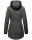 Navahoo Avrille Damen Wintejacke Parka gefüttert mit Kapuze B834 Anthrazit-Gr.S