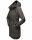 Marikoo Kamil warme Damen Winter Jacke lang mit Kapuze B807 Anthrazit Größe S - Gr. 36