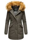 Marikoo Karmaa-Princess Damen Wintejacke mit Fellkragen...