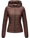 Navahoo Kimuk Damen Steppjacke B348 Schoko Größe XS - Gr. 34